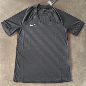 Nike Mens Black Challenge lll Jersey Short Sleeve Training Top LARGE Dri-Fit NEW